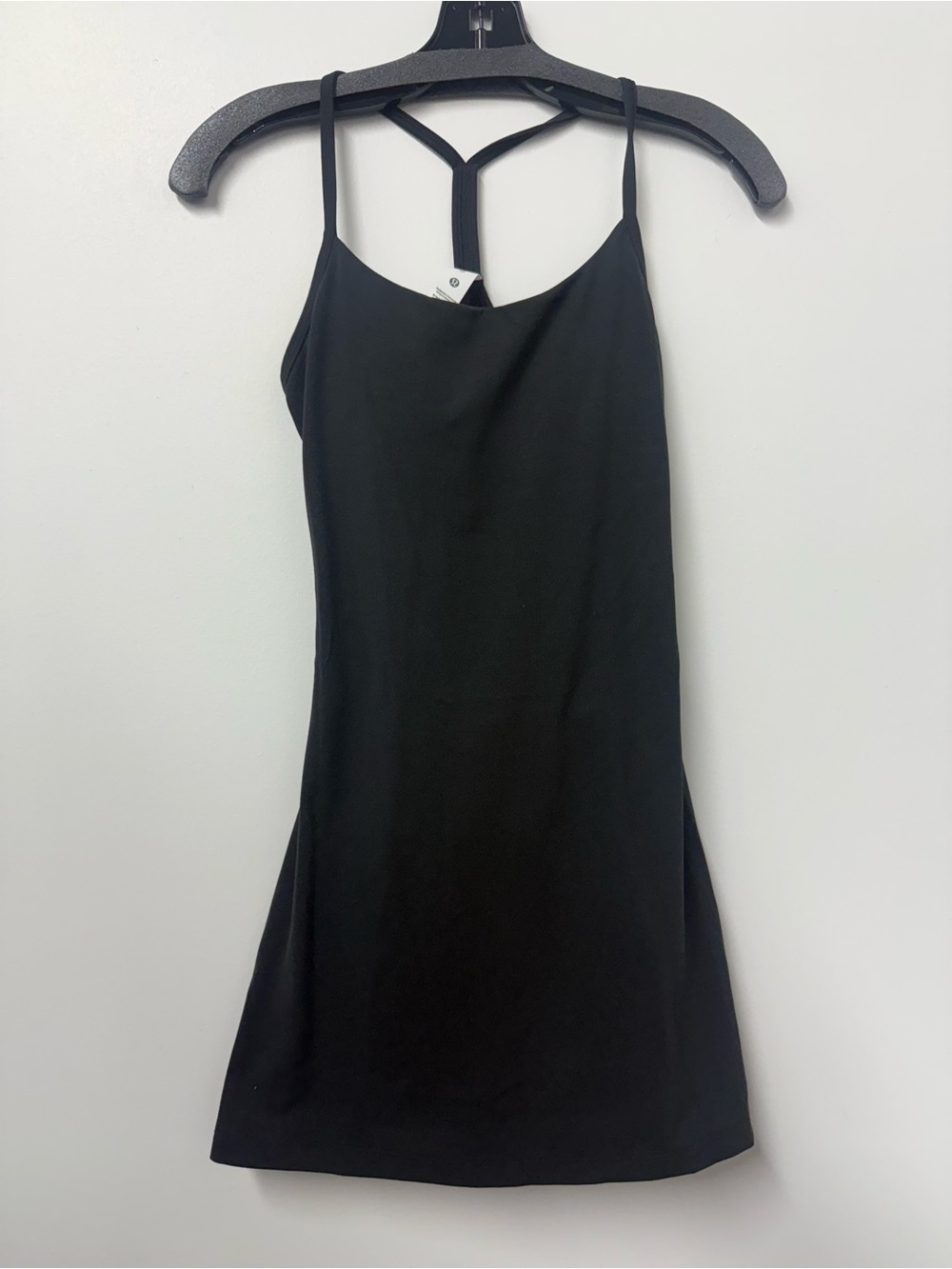 LuluLemon Flow Y Dress B/C Cup in Black